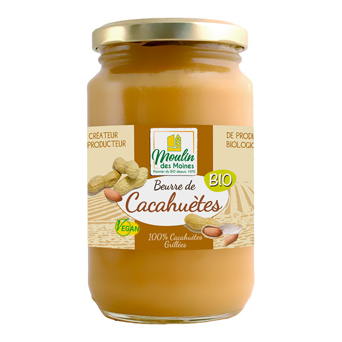 Beurre de cacahuète 100 % BIO 350g