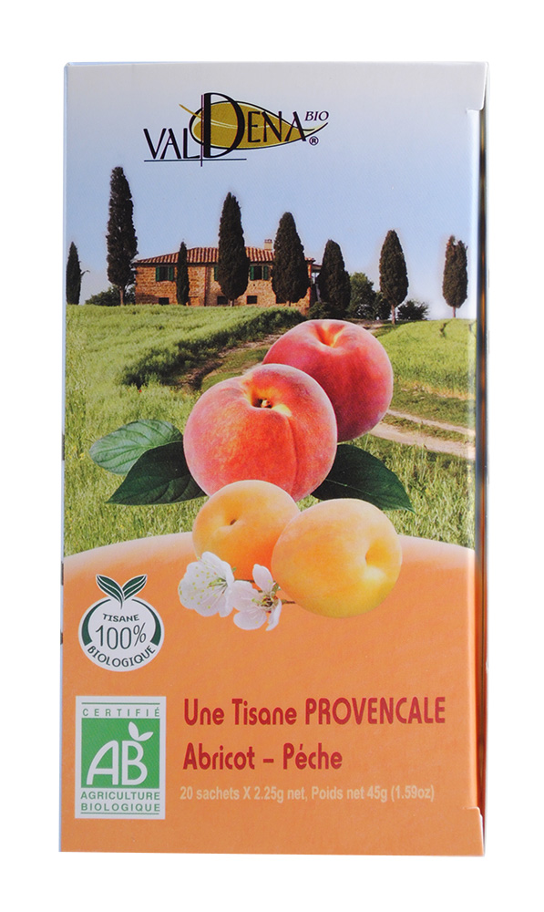 Tisane provençale abricot pêche bio - 45g