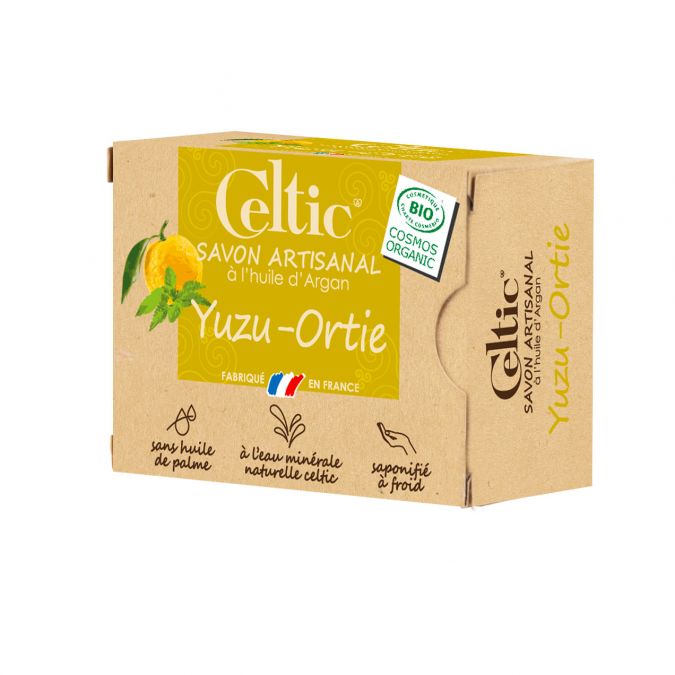 Savon Celtic au citron yuzu et ortie - 140g