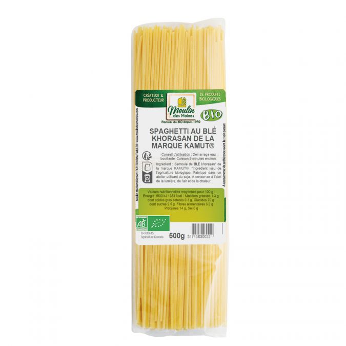 Spaghettis au kamut bio - 500g