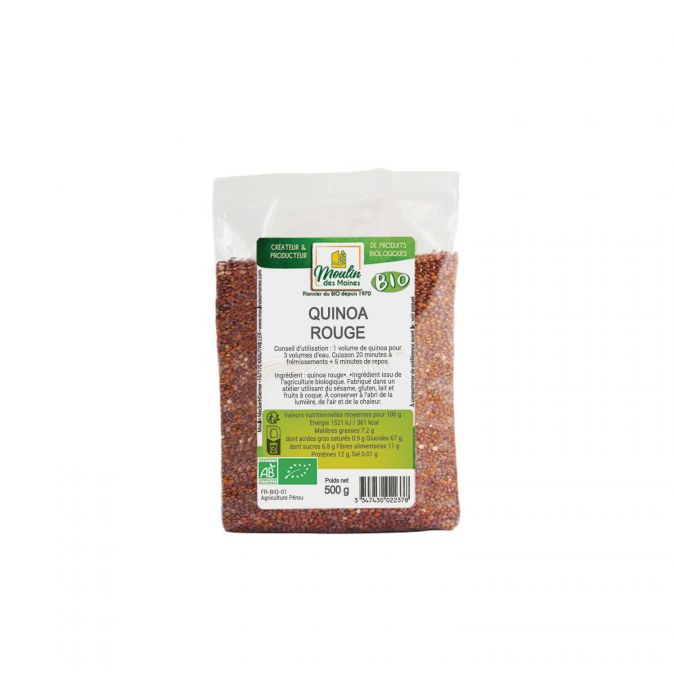 Quinoa rouge bio - 500g